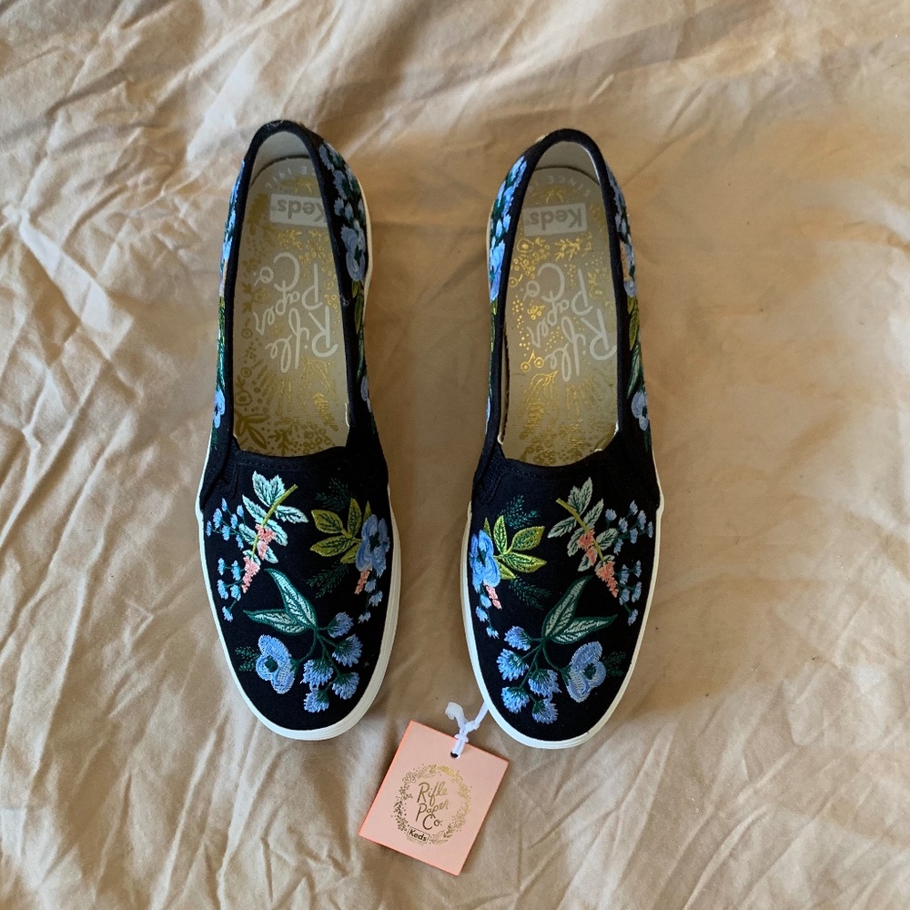Rifle Paper Co. x Keds Floral Embroidered Sneaker